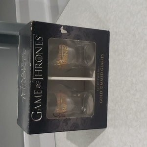 Game‎ of Thrones Gold Rimmed Glasses